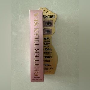 NIB!!! Too Faced Better Than Sex Mascara, black color